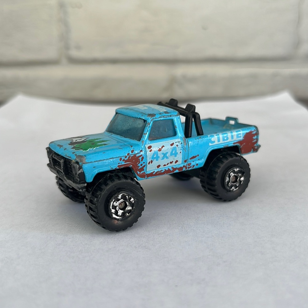 Vintage Matchbox Mountain Man Pickup Truck DieCast